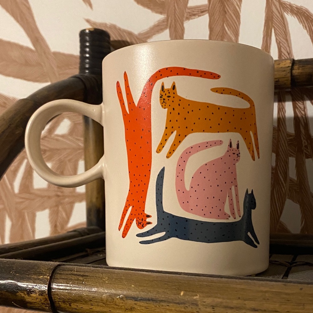 Jennifer Bouron x Fringe Collaboration Cat Mug